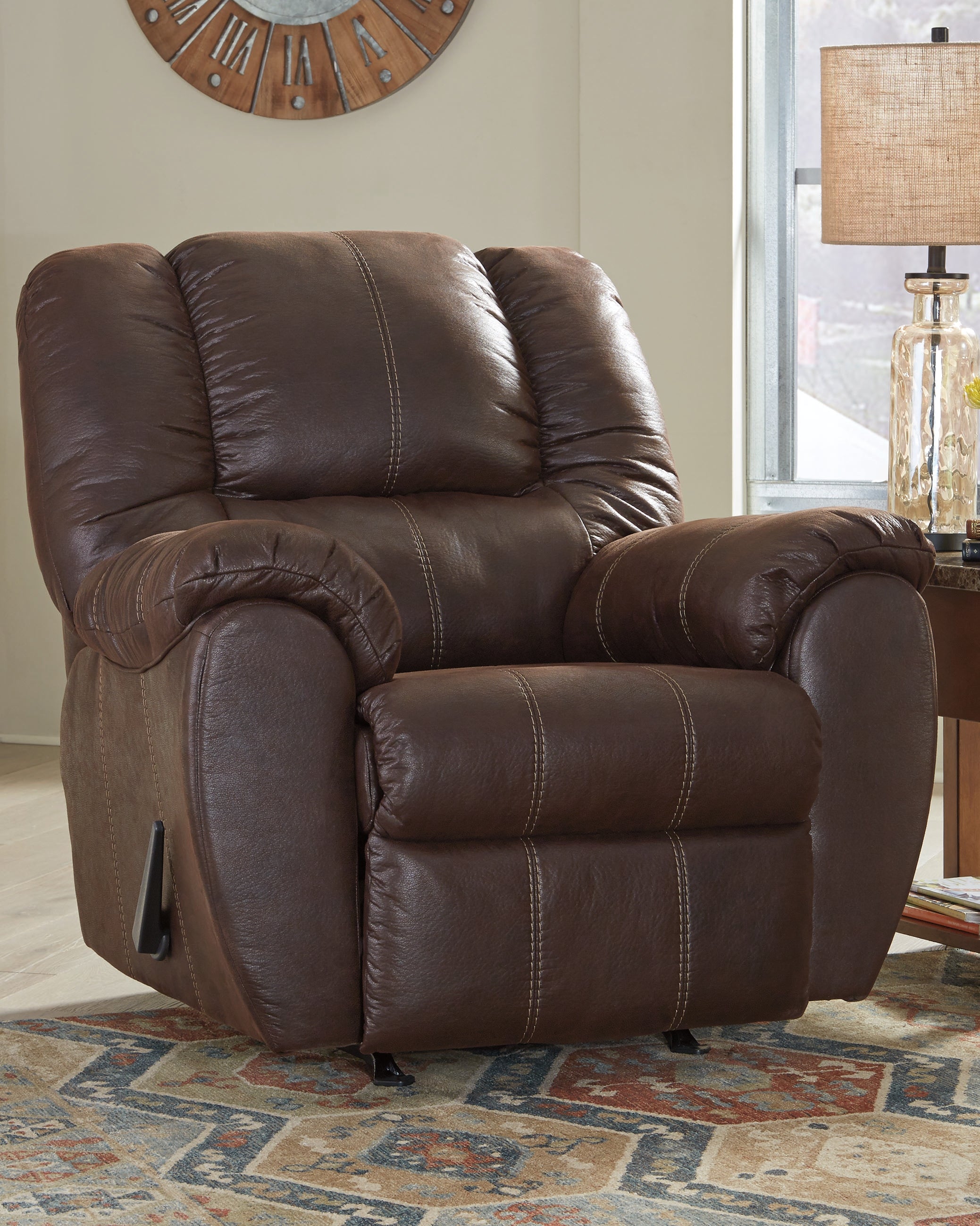 Diamond Furniture - Ashley Furniture - McGann Recliner - Rocker Recliner - 1030125