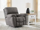 Diamond Furniture - Ashley Furniture - Bakerstein Power Recliner - PWR Rocker REC/ADJ Headrest - PC1250398