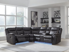 Diamond Furniture - Ashley Furniture - Sultan Meadow 2-Piece Reclining Sectional - 2-Piece Reclining Sectional - PC13001S1
