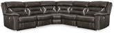 Diamond Furniture - Ashley Furniture - Kincord 5-Piece Power Reclining Sectional - 5-Piece Power Reclining Sectional - 13104S6