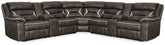 Diamond Furniture - Ashley Furniture - Kincord 3-Piece Power Reclining Sectional - 3-Piece Power Reclining Sectional - 13104S5