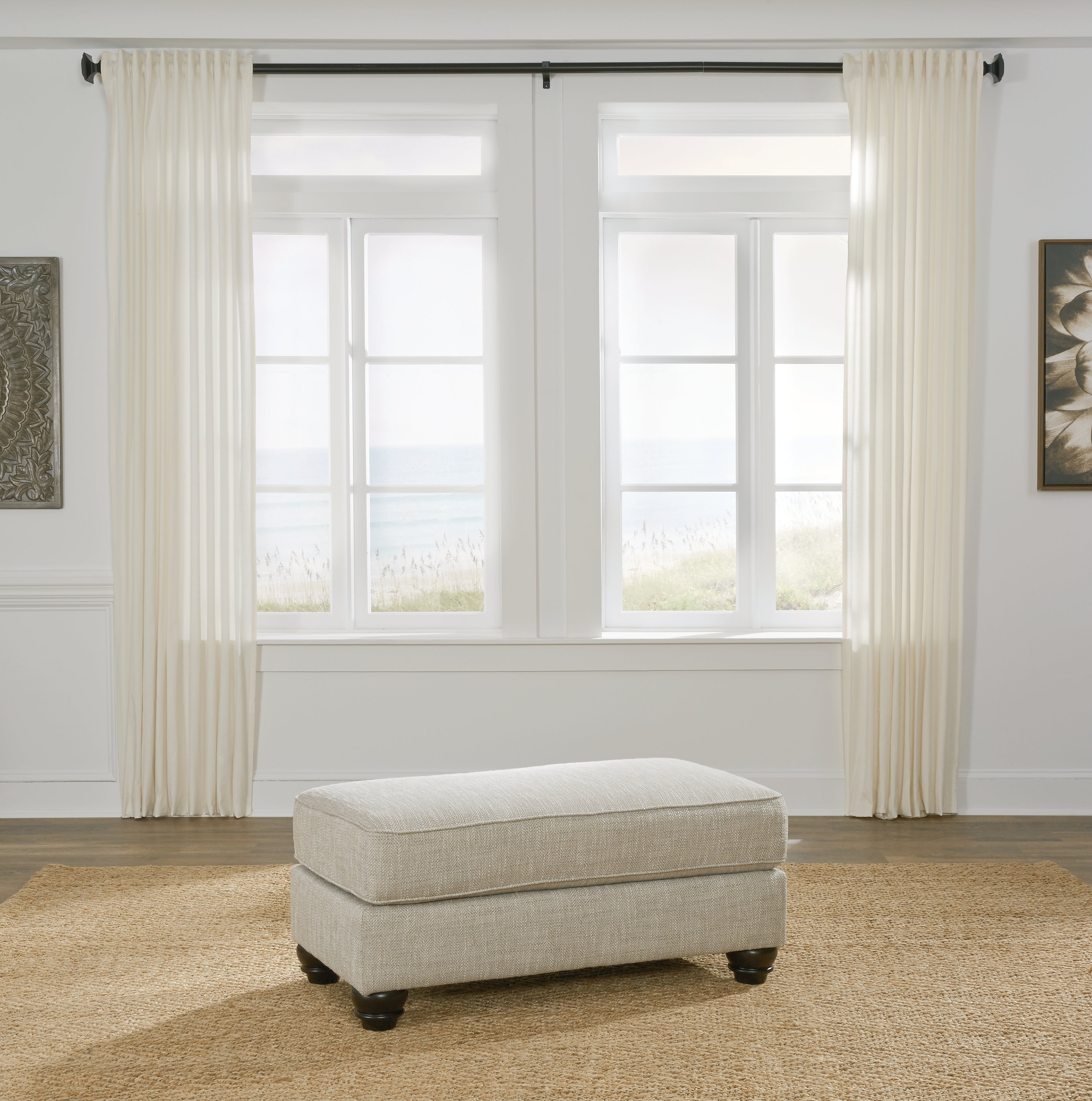 Diamond Furniture - Ashley Furniture - Asanti Ottoman - Ottoman - 1320114