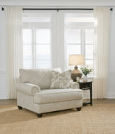 Diamond Furniture - Ashley Furniture - Asanti Oversized Chair - Chair and a Half - 1320123