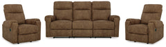 Edenwold Reclining Sofa and 2 Recliners