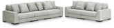 Diamond Furniture - Ashley Furniture - Regent Park 3-Piece Sectional Sofa and 2-Piece Sectional Loveseat - 3-Piece Sectional Sofa and 2-Piece Sectional Loveseat - 14404U4