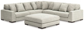 Diamond Furniture - Ashley Furniture - Regent Park 5-Piece Sectional with Ottoman - 5-Piece Sectional with Ottoman - 14404U2