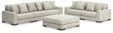 Diamond Furniture - Ashley Furniture - Regent Park 3-Piece Sectional Sofa and 2-Piece Sectional Loveseat - 3-Piece Sectional Sofa and 2-Piece Sectional Loveseat - 14404U3