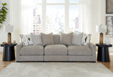 Diamond Furniture - Ashley Furniture - Aslan Court 3-Piece Sofa Sectional - RAF 3-Piece Sofa Sectional - 20305S2