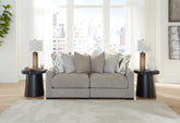 Diamond Furniture - Ashley Furniture - Aslan Court 2-Piece Loveseat Sectional - RAF 2-Piece Loveseat Sectional - 20305S1