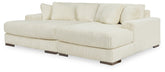 Diamond Furniture - Ashley Furniture - Lindyn Super Chaise - RAF Super Chaise - 21104S16