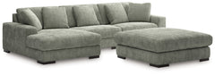 Lindyn 3-Piece Sectional with Ottoman