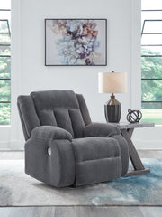 Diamond Furniture - Ashley Furniture - Observation Power Recliner - Power Rocker Recliner - PC2140598
