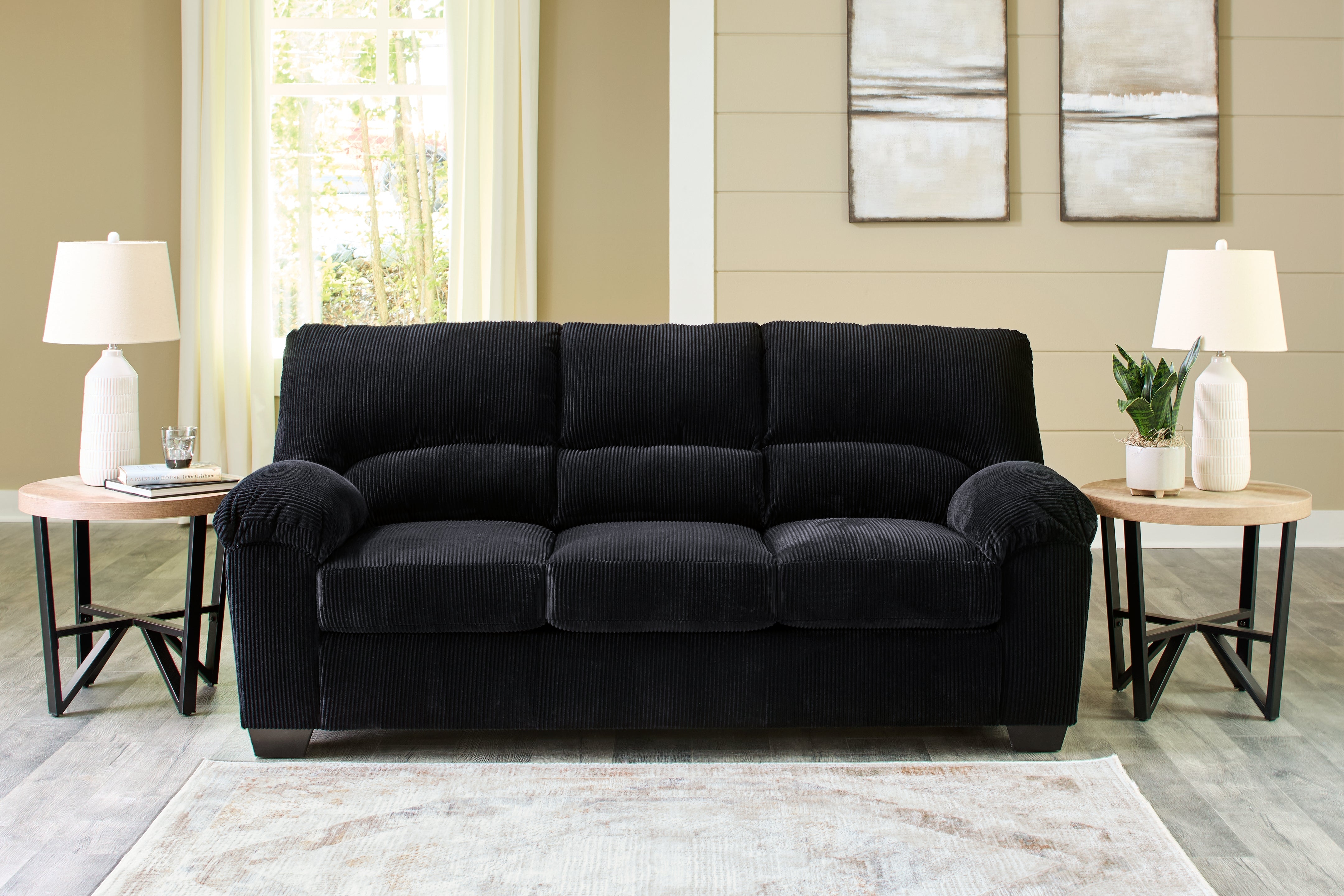 Diamond Furniture - Ashley Furniture - SimpleJoy Sofa - Sofa - 2420438