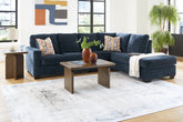 Diamond Furniture - Ashley Furniture - Aviemore 2-Piece Sectional, Occasional Table Set and Lamp - 2-Piece Sectional, Occasional Table Set and Lamp - 24303U1