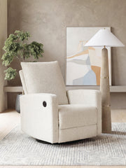 Diamond Furniture - Ashley Furniture - Oaklynn-Manor Swivel Glider Recliner - Swivel Glider Recliner - PC2440461
