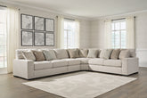 Diamond Furniture - Ashley Furniture - Ballyton 4-Piece Sectional - RAF 4-Piece Sectional - 25102S2