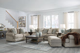 Diamond Furniture - Ashley Furniture - Galemore Sofa, Loveseat, Oversized Chair and Ottoman - Sofa, Loveseat, Oversized Chair and Ottoman - 27004U3