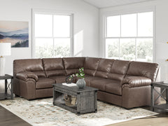 Diamond Furniture - Ashley Furniture - WillowBend 3-Piece Sectional - LAF 3-Piece Sectional - PC27705S4