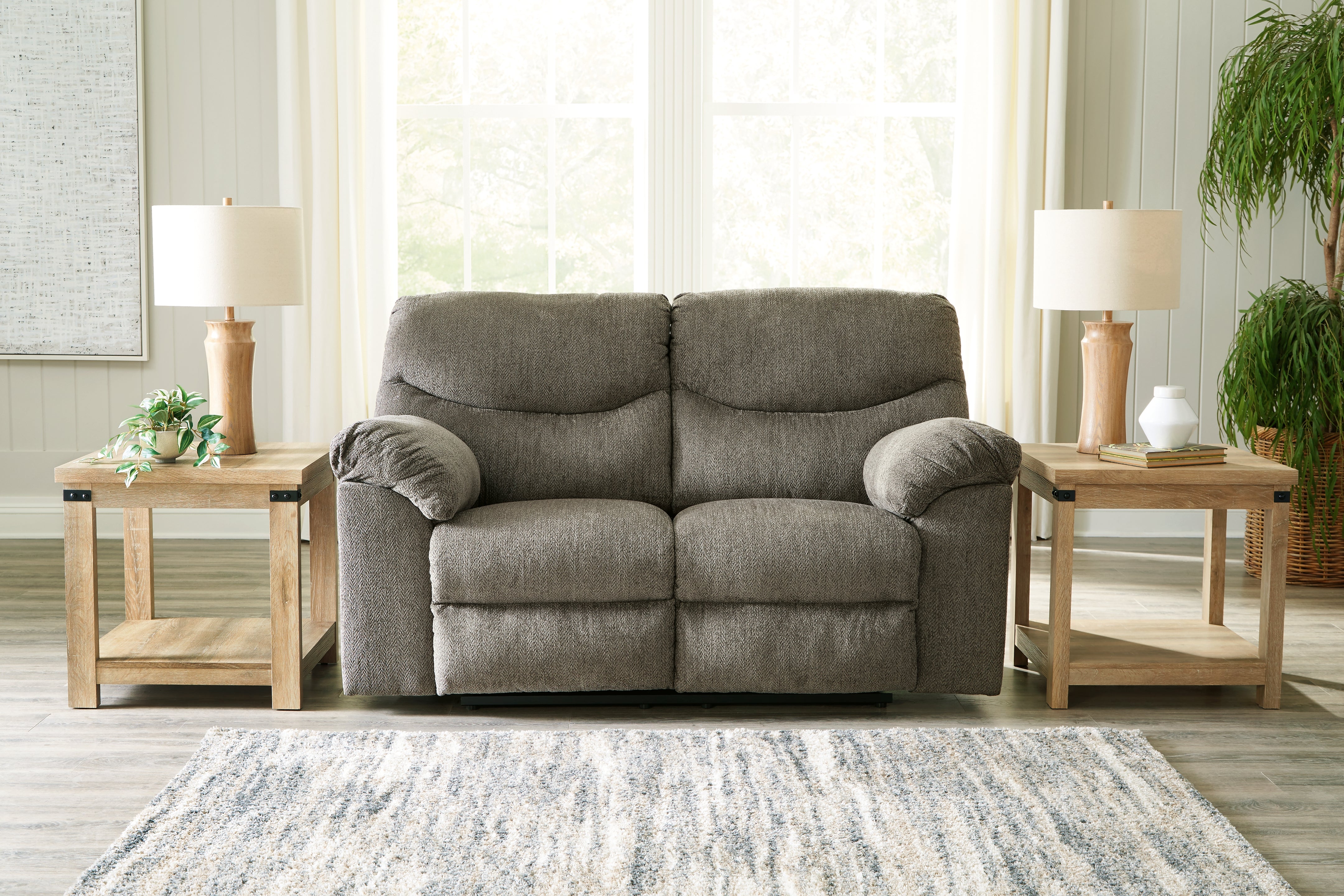 Diamond Furniture - Ashley Furniture - Alphons Reclining Loveseat - Reclining Loveseat - 2820186