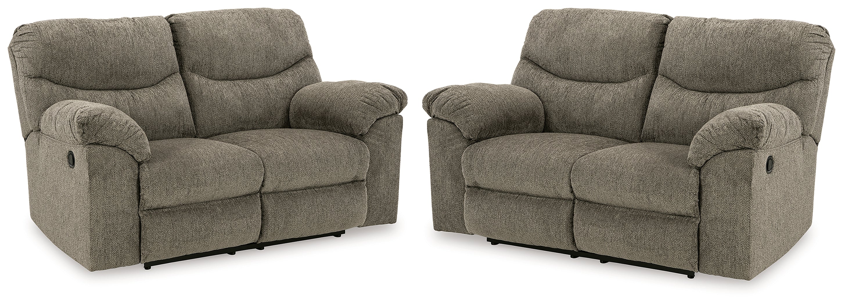 Diamond Furniture - Ashley Furniture - Alphons Set of 2 Reclining Loveseats - Set of 2 Reclining Loveseats - 28201U4