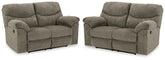 Diamond Furniture - Ashley Furniture - Alphons Set of 2 Reclining Loveseats - Set of 2 Reclining Loveseats - 28201U4