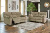 Diamond Furniture - Ashley Furniture - Alphons Reclining Sofa and Loveseat - Reclining Sofa and Loveseat - 28202U1
