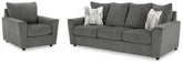Diamond Furniture - Ashley Furniture - Stairatt Sofa and Chair - Sofa and Chair - 28502U3
