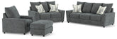 Diamond Furniture - Ashley Furniture - Stairatt Sofa, Loveseat, Chair and Ottoman - Sofa, Loveseat, Chair and Ottoman - 28502U4