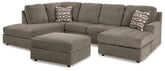 Diamond Furniture - Ashley Furniture - O'Phannon 2-Piece Sectional and Ottoman - 2-Piece Sectional and Ottoman - 29402U1