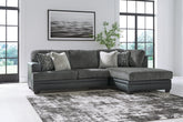 Diamond Furniture - Ashley Furniture - Brixley Pier 2-Piece Sectional with Chaise - LAF 2-Piece Sectional with Chaise - 29906S2