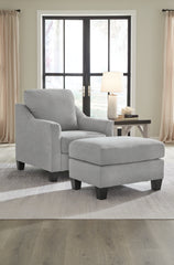 Diamond Furniture - Ashley Furniture - Adlai Chair and Ottoman - Chair and Ottoman - 30103U1