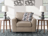 Diamond Furniture - Ashley Furniture - Triston-Peaks Oversized Chair - Chair and a Half - 3020423
