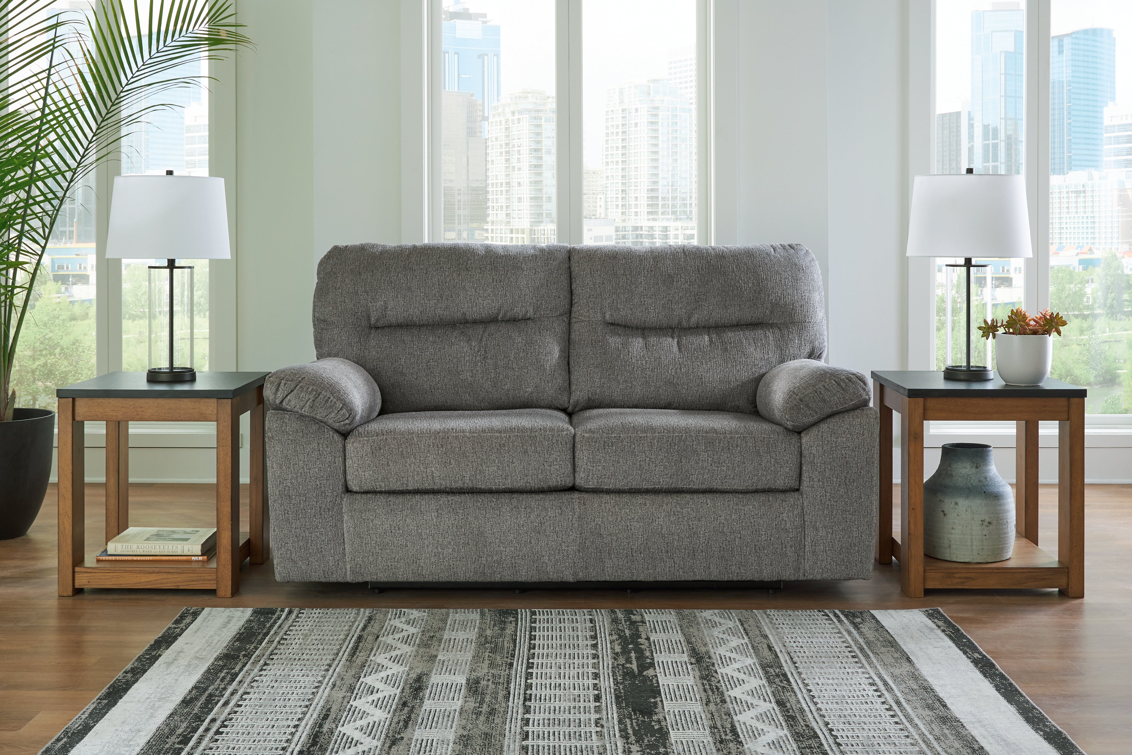 Diamond Furniture - Ashley Furniture - Bindura Glider Loveseat - Glider Loveseat - 3030578