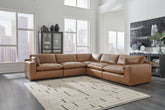 Diamond Furniture - Ashley Furniture - Emilia 5-Piece Sectional - RAF 5-Piece Sectional - 30901S4