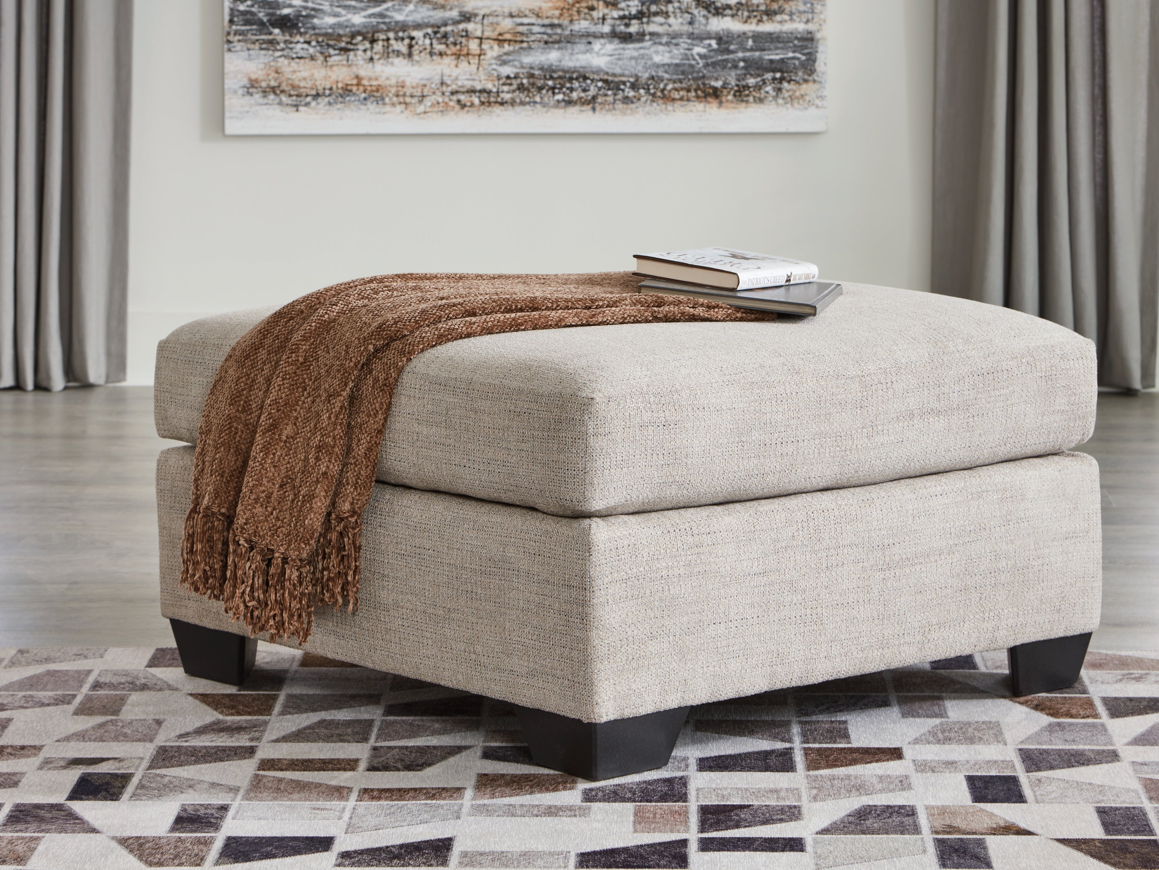 Diamond Furniture - Ashley Furniture - Mahoney Oversized Accent Ottoman - Oversized Accent Ottoman - 3100408