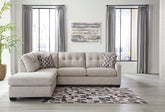 Diamond Furniture - Ashley Furniture - Mahoney 2-Piece Sectional with Chaise - RAF 2-Piece Sectional with Chaise - 31004S1