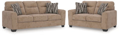 Diamond Furniture - Ashley Furniture - Olten Sofa and Loveseat - Sofa and Loveseat - 31304U1