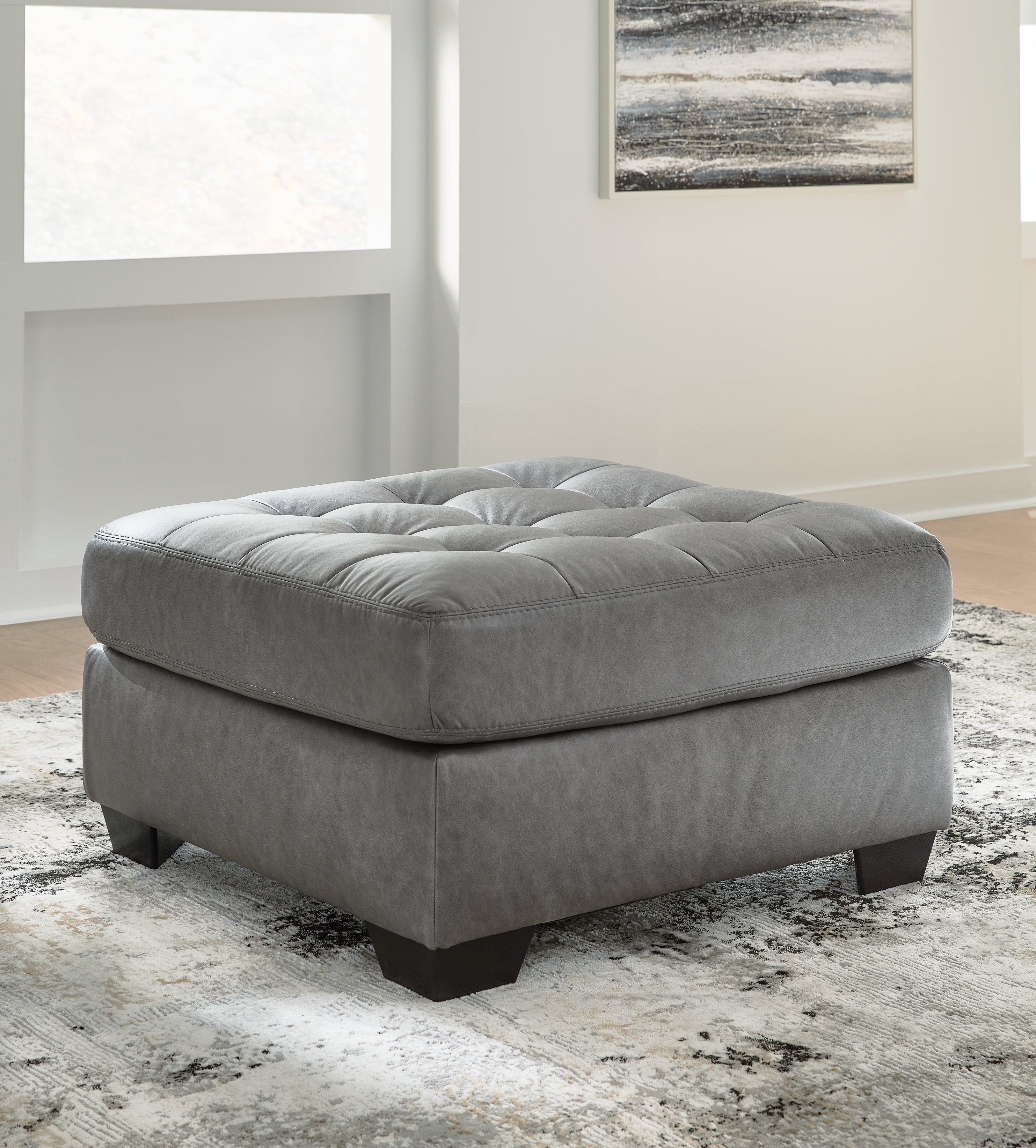 Diamond Furniture - Ashley Furniture - Clairette Court Oversized Accent Ottoman - Oversized Accent Ottoman - 3150308