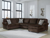 Diamond Furniture - Ashley Furniture - Kimlee 3-Piece Sectional with Chaise - LAF 3-Piece Sectional with Chaise - PC35603S2