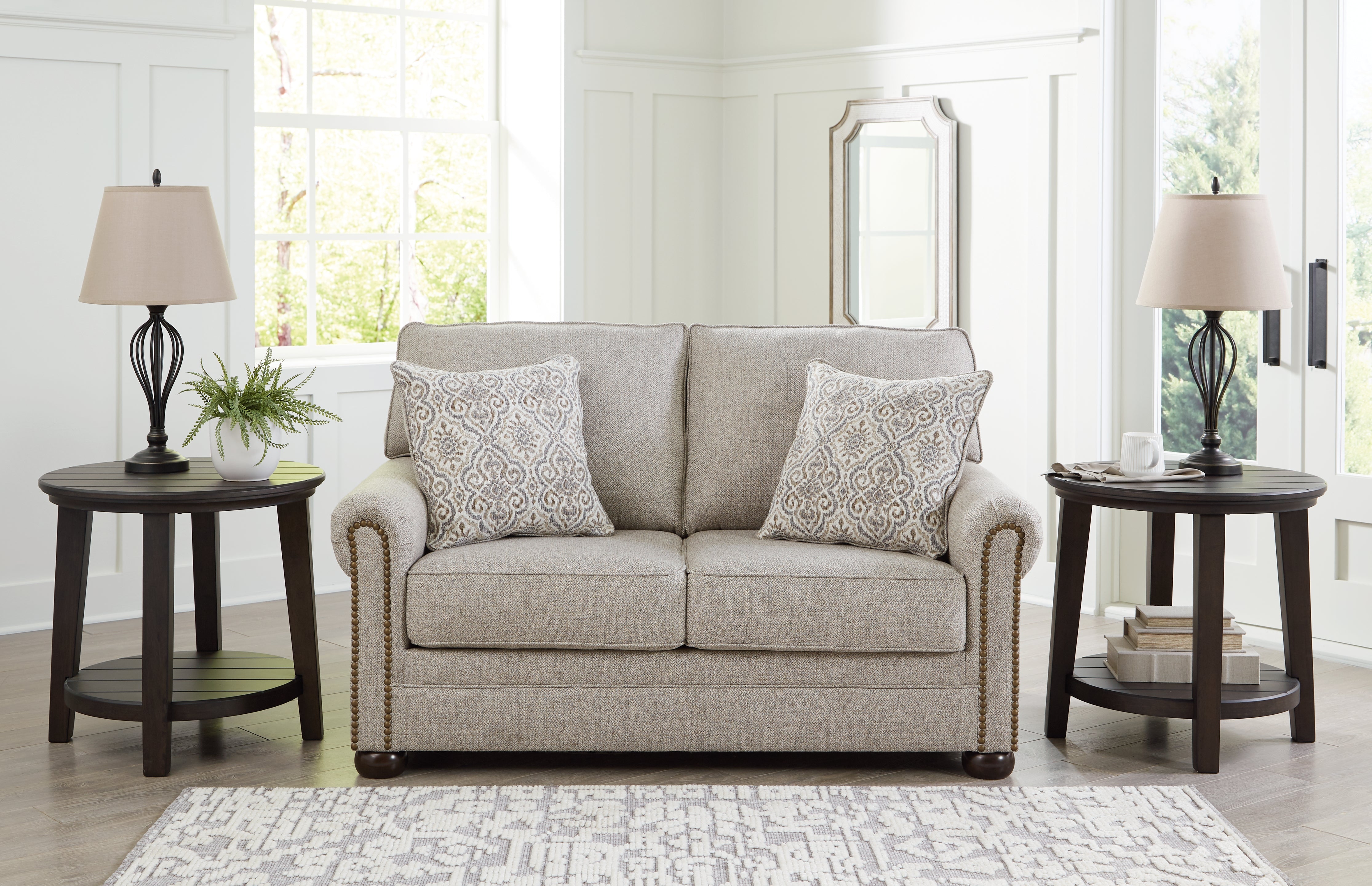 Diamond Furniture - Ashley Furniture - Gaelon Loveseat - Loveseat - 3730735