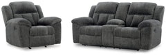 Diamond Furniture - Ashley Furniture - Frohn Reclining Loveseat and Recliner - Reclining Loveseat and Recliner - 37406U1