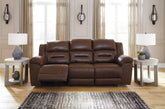 Diamond Furniture - Ashley Furniture - Stoneland Reclining Sofa - Reclining Sofa - 3990488