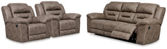 Stoneland Reclining Sofa and 2 Recliners