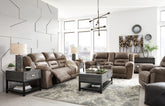 Diamond Furniture - Ashley Furniture - Stoneland Reclining Sofa, Loveseat and Recliner - Reclining Sofa, Loveseat and Recliner - 39905U6