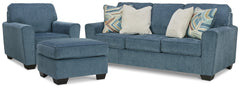 Diamond Furniture - Ashley Furniture - Cashton Sofa, Chair and Ottoman - Sofa, Chair and Ottoman - 40605U5