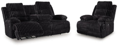 Rhine Falls Power Reclining Sofa and Power Recliner