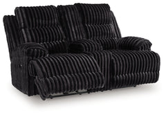 Rhine Falls Reclining Loveseat with Console