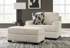 Diamond Furniture - Ashley Furniture - Heartcort Oversized Chair and Ottoman - Oversized Chair and Ottoman - 44604U1