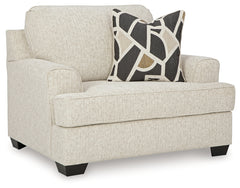 Diamond Furniture - Ashley Furniture - Heartcort Oversized Chair - Chair and a Half / Quartz - 4460423