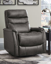 Diamond Furniture - Ashley Furniture - Riptyme Swivel Glider Recliner - Swivel Glider Recliner - 4640261